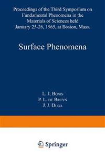 Surface Phenomena