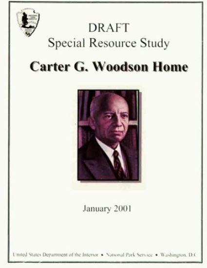 Carter G. Woodson Home; Special Resource Study