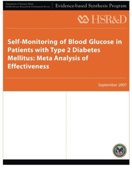 Self-Monitoring of Blood Glucose in Patients with Type 2 Diabetes Mellitus: Meta Analysis of Effectiveness