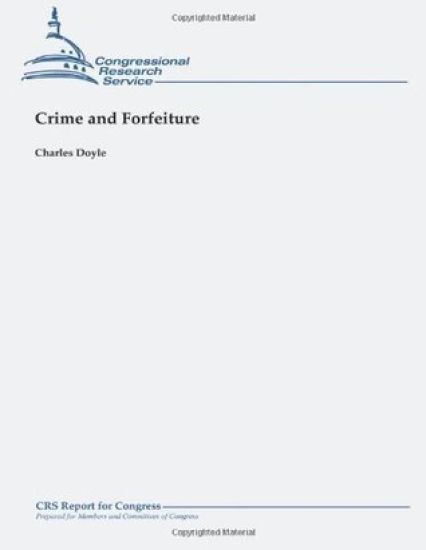 Crime and Forfeiture