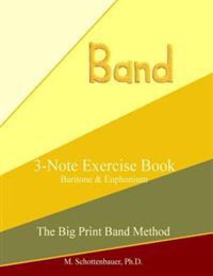 3-Note Exercise Book: Baritone & Euphonium