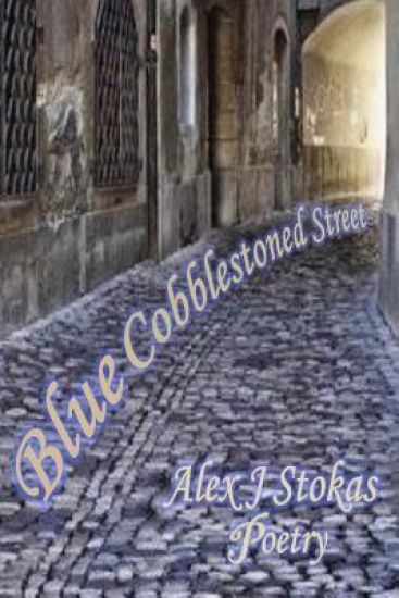 Blue Cobblestoned Street