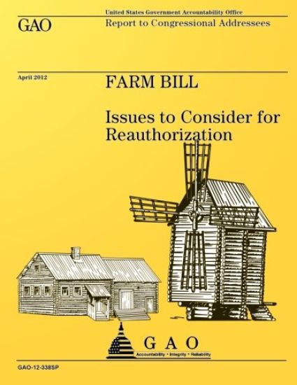 Farm Bill: Issues to Consider for Reauthorization