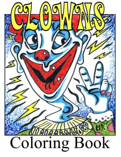 CLOWNS Coloring Book