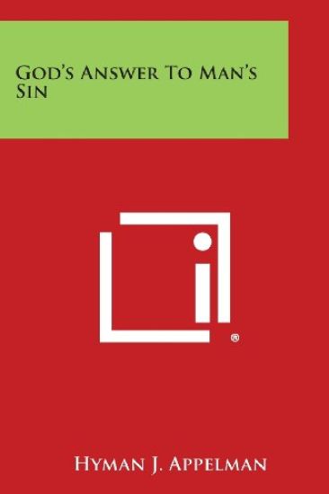 God's Answer to Man's Sin