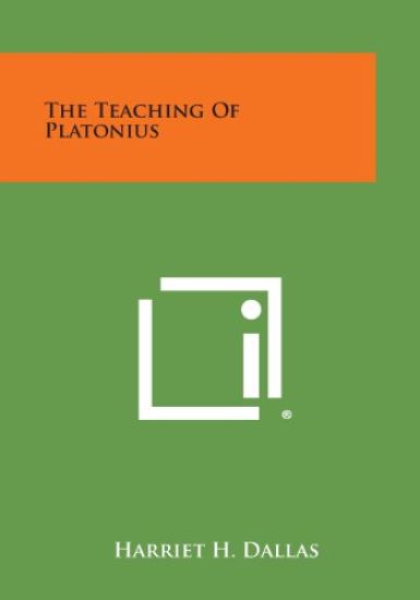 The Teaching of Platonius