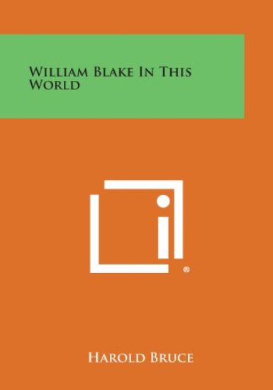 William Blake in This World