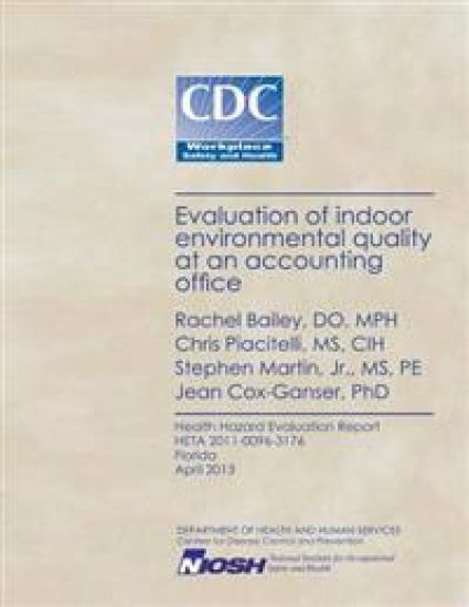 Evaluation of Indoor Environmental Quality at an Accounting Office