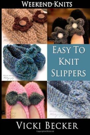 Easy To Knit Slippers