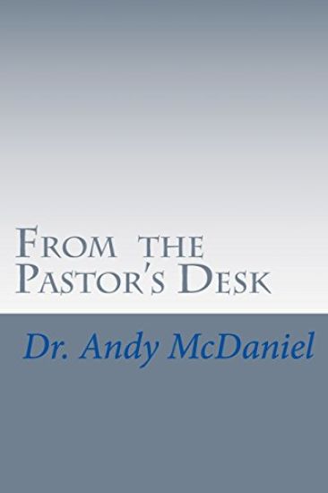 From the Pastor's Desk