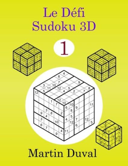 Le Defi Sudoku 3D vol 1