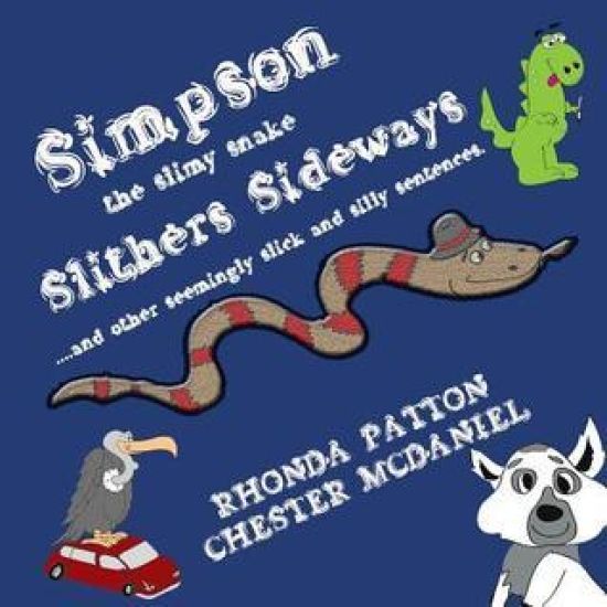 Simpson, the slimy snake, Slithers Sideways.