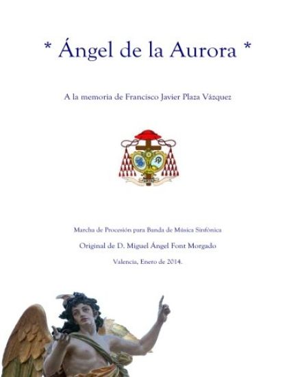 ANGEL DE LA AURORA - Marcha Procesional: Partituras para Banda de Música