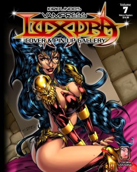 Kirk Lindo's Vampress Luxura V7: Cover & Pin-Up Gallery