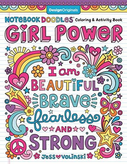 Notebook Doodle Girl Power!
