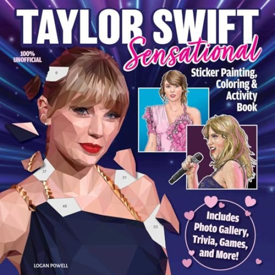 Taylor Swift Sensational Sticker Painting, Coloring & Activity Book