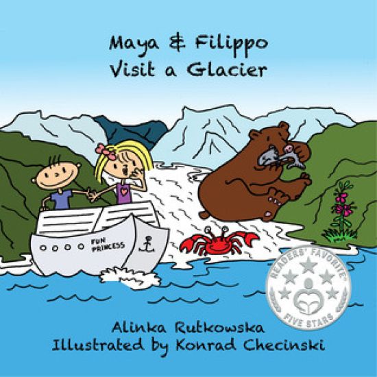 Maya & Filippo Visit a Glacier