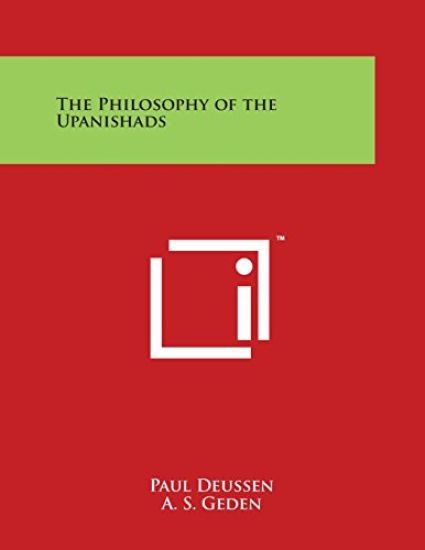 The Philosophy of the Upanishads