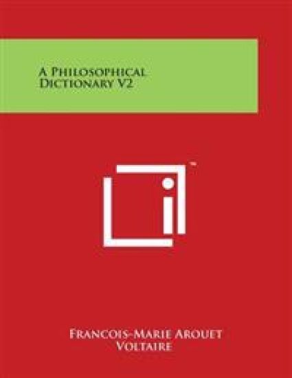 A Philosophical Dictionary V2