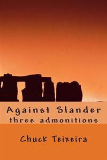 Against Slander: three admonitions