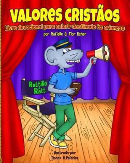 Valores Cristaos (Christian Values in Portuguese): Livro devocional para colorir destinado as criancas