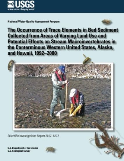 The Occurrence of Trace Elements in Bed Sediment Collected from Areas of Varying