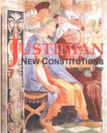 Justinian - New Constitutions - Vol. 2: (Novellae Constitutiones)