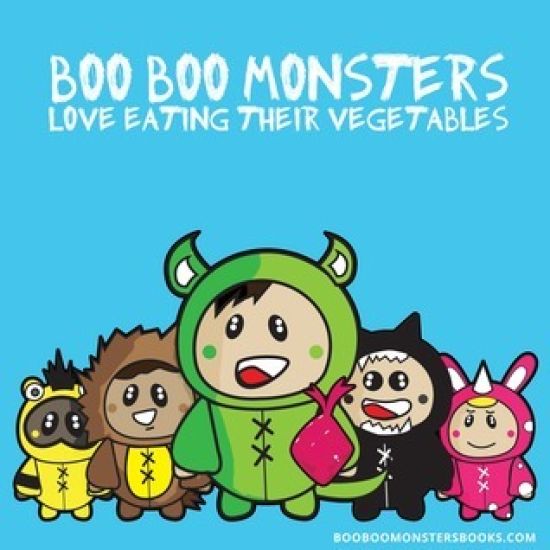 Boo Boo Monsters: Love Eating Their Vegetables