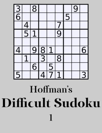 Hoffman's Difficult Sudoku 1: 250 Fun Puzzles
