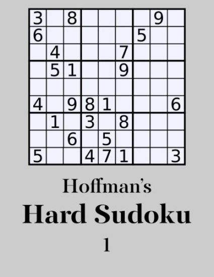 Hoffman's Hard Sudoku 1: 250 Challenging Puzzles