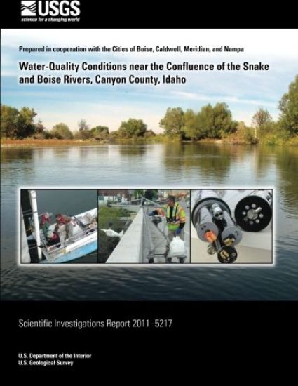 Water-Quality Conditions near the Confluence of the Snake and Boise Rivers, Canyon County, Idaho