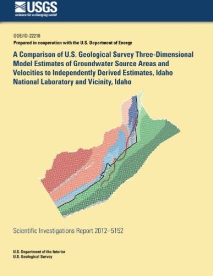 A Comparison of U.S. Geological Survey Three-Dimensional Model Estimates of Groundwater Source Areas and Velocities to Independently Derived Estimates