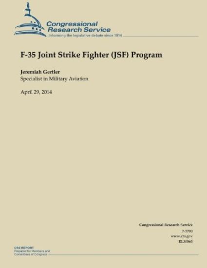 F-35 Joint Strike Fighter (JSF) Program
