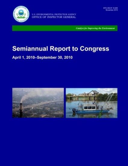 Semiannual Report to Congress: April 1, 2010-September 30, 2010