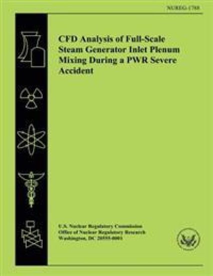 CFD Analysis of Full-Scale Steam Generator Inlet Plenum Mixing During a PWR Severe Accident