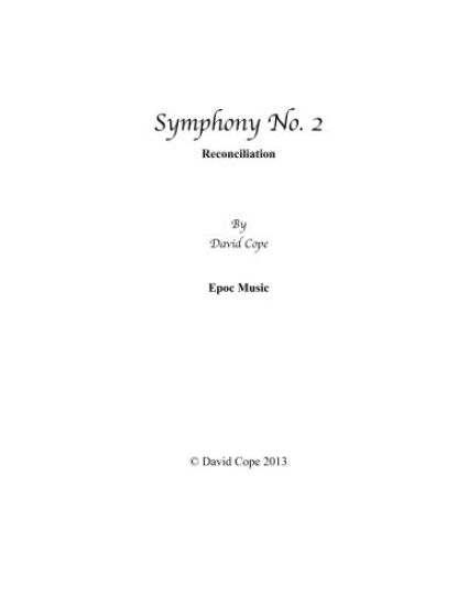 Symphony No. 2: Reconciliation