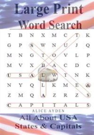 Large Print Word Search
