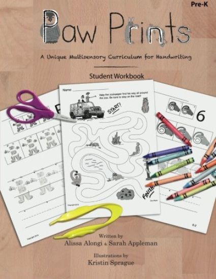Paw Prints Student Workbook Pre-k