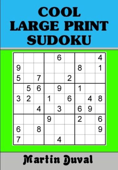 Cool Large Print Sudoku