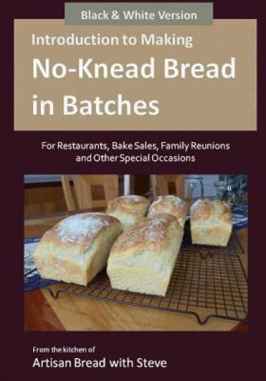 Introduction to Making No-Knead Bread in Batches (For Restaurants, Bake Sales, Family Reunions and Other Special Occasions) (B&W Version): From the ki
