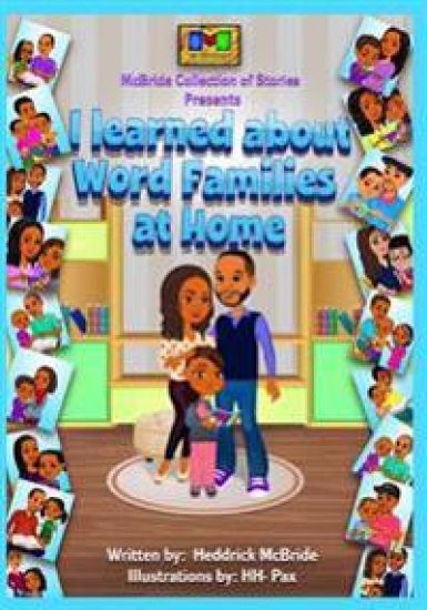 I learned about WORD FAMILIES at home.