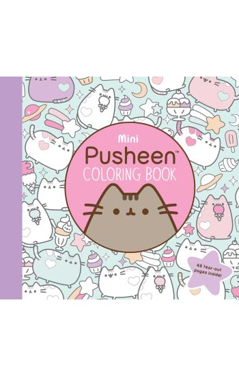 Mini Pusheen Coloring Book