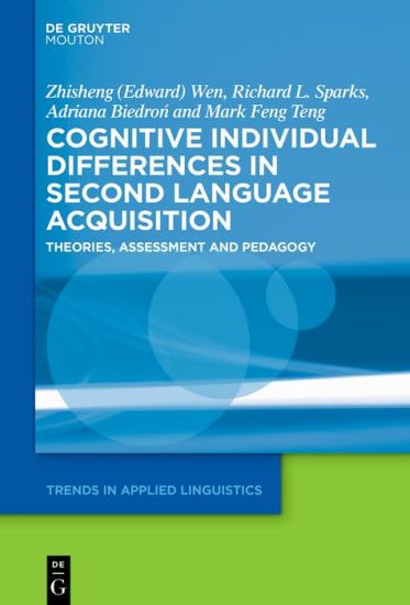 Kansikuva: Cognitive Individual Differences in Second Language Acquisition
