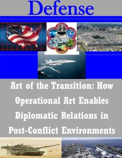 Art of the Transition: How Operational Art Enables Diplomatic Relations in Post-Conflict Environments