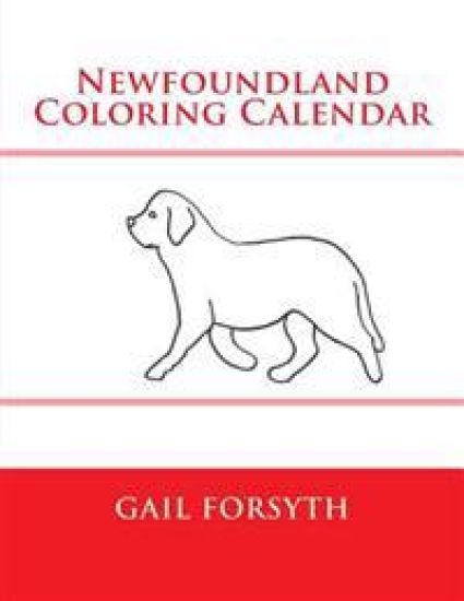 Newfoundland Coloring Calendar