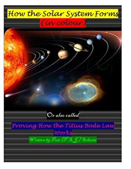 How the Solar System Forms (In Colour): Proving the Titius Bode law working