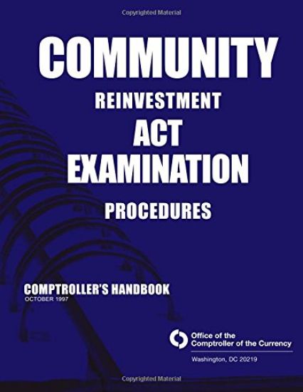 Community Reinvestment Examination Procedures Comptroller's Handbook October 1997