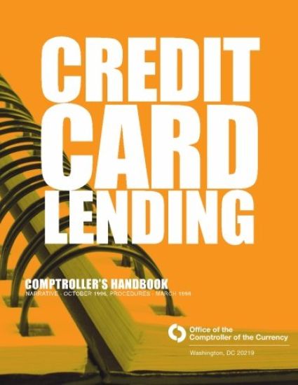 Credit Card Lending Comptroller's Handbook