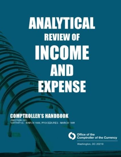 Analytical Review of Income and Expense Comptroller's Handbook (section 401)