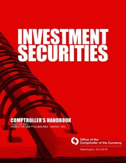 Investment Securities Comptroller's Handbook ( section 203)